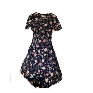 Fashion Bug Women’s Short Sleeve Floral Dress